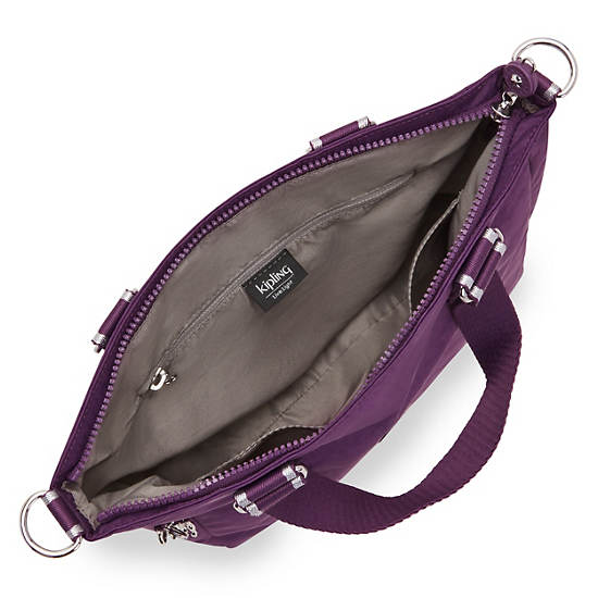 Kipling Venla Tote Tassen Paars | BE 1477EB